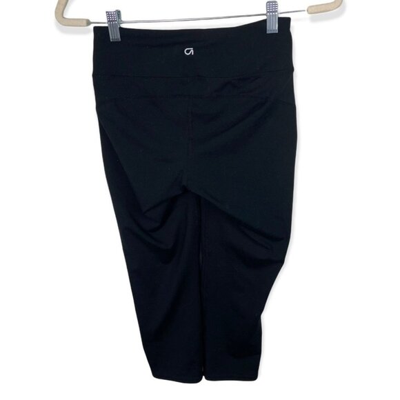 Gap Fit Black Compression Leggings Capri GFast Size Small‎ Slim Fit Crop Pants S - Picture 6 of 10